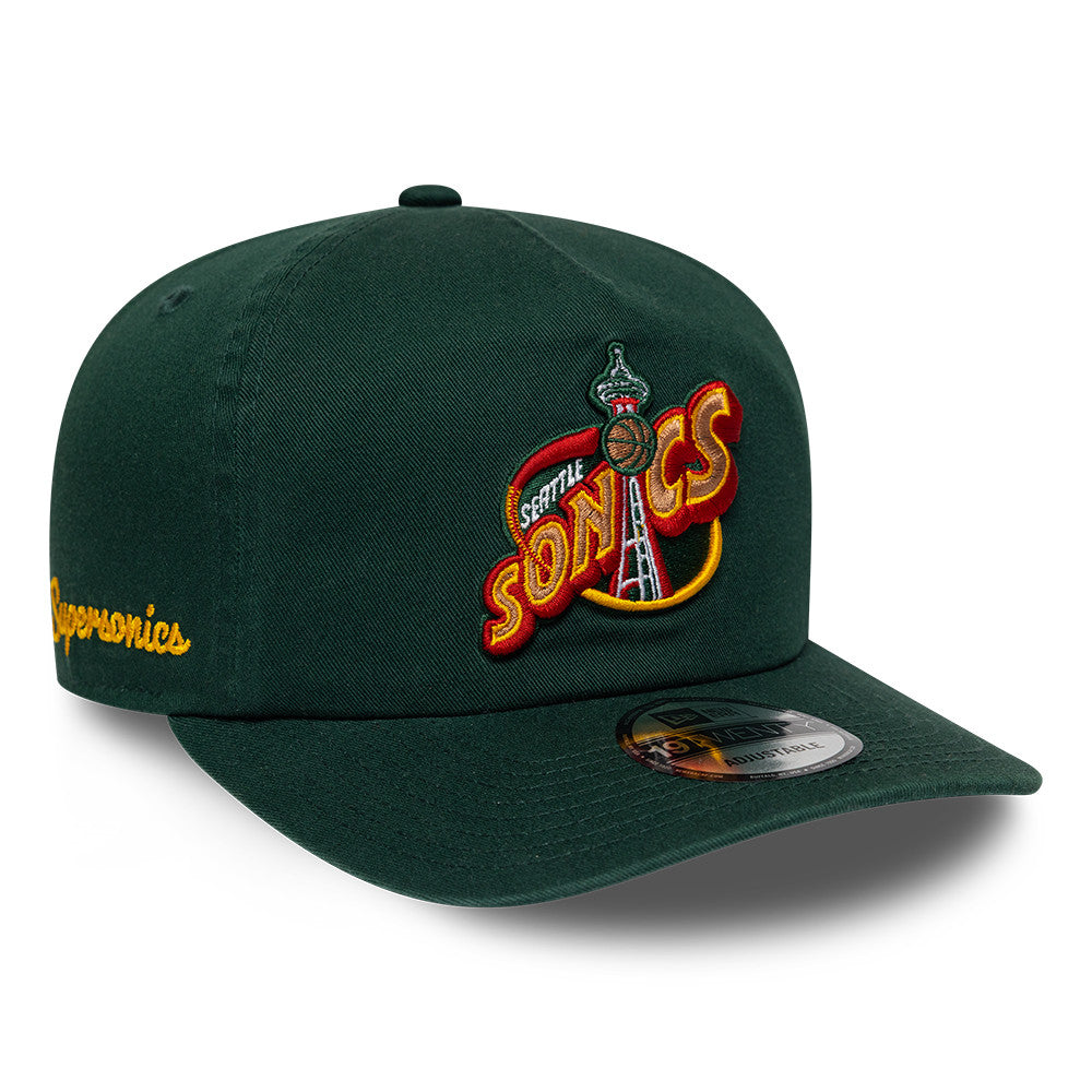 Seattle Supersonics New Era NBA Hardwood Classic 19TWENTY Verstellbare Cap Grün