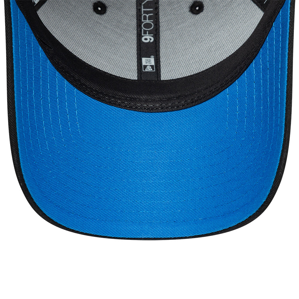 Detroit Lions New Era 2026 München Game Script 9FORTY Snapback NFL Cap Schwarz