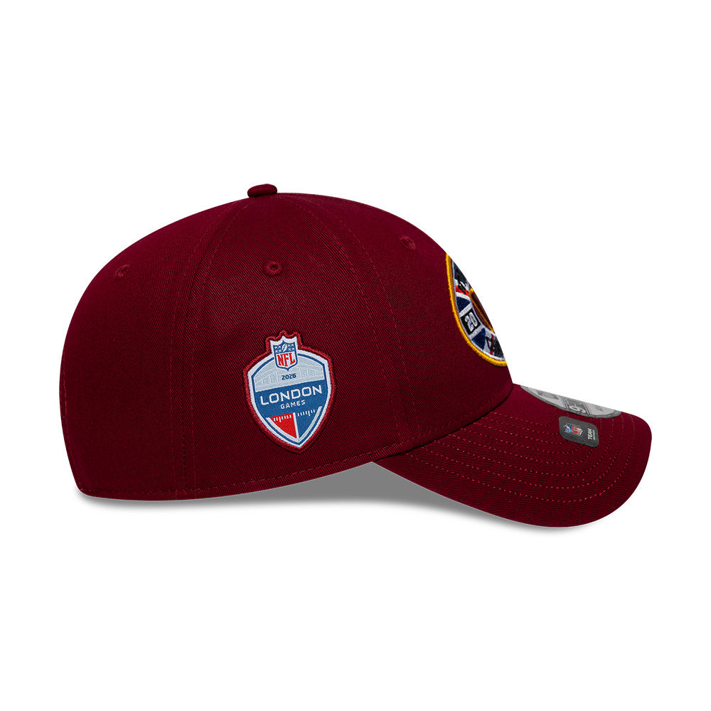 Washington Commanders New Era 2026 London Game 9FORTY Snapback NFL Cap Rot