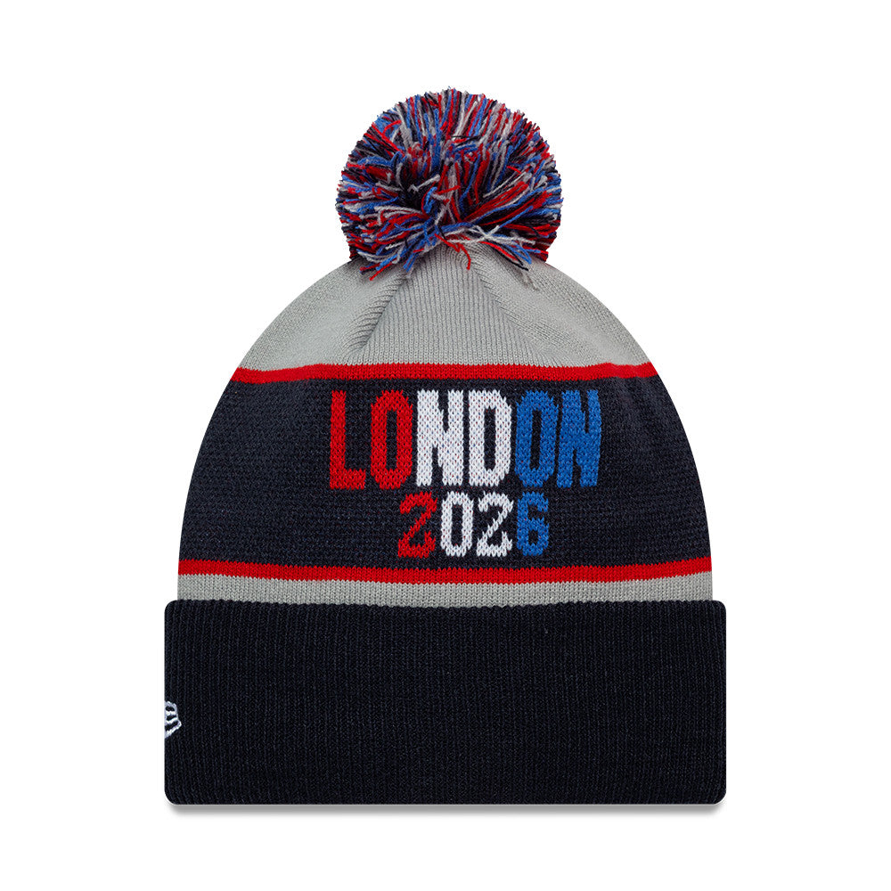 2026 London Game Washington Commanders VS. Indianapolis Colts NFL Cuff Knit Beanie Navy