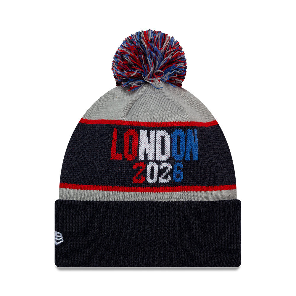 2026 London Game Philadelphia Eagles VS. Jacksonville Jaguars NFL Cuff Knit Beanie Navy
