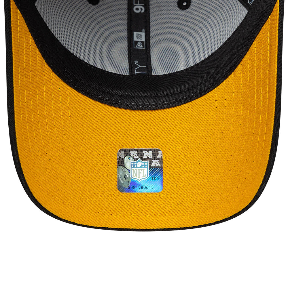 Pittsburgh Steelers New Era 2026 Paris Game Script 9FORTY Snapback NFL Cap Schwarz