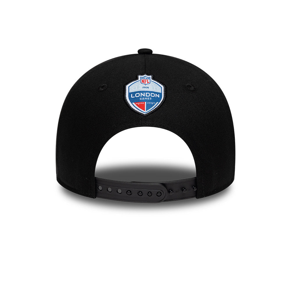 Houston Texans New Era 2026 London Game Script 9FORTY Snapback NFL Cap Schwarz