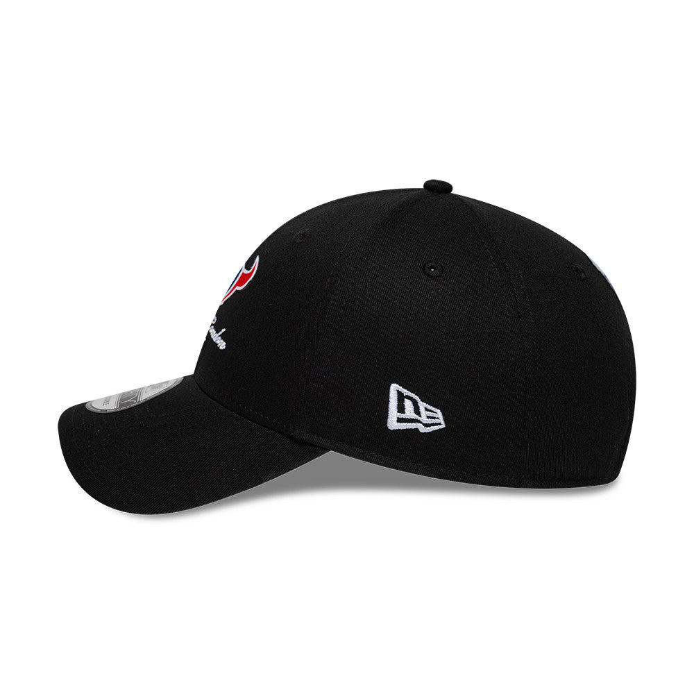 Houston Texans New Era 2026 London Game Script 9FORTY Snapback NFL Cap Schwarz