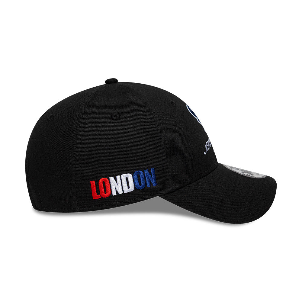 Houston Texans New Era 2026 London Game Script 9FORTY Snapback NFL Cap Schwarz