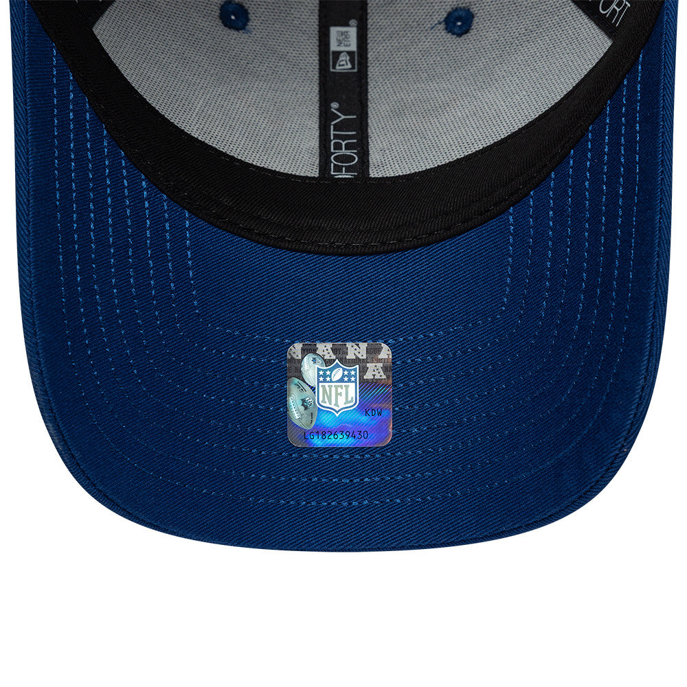 Indianapolis Colts New Era 2026 London Game 9FORTY Snapback NFL Cap Blau