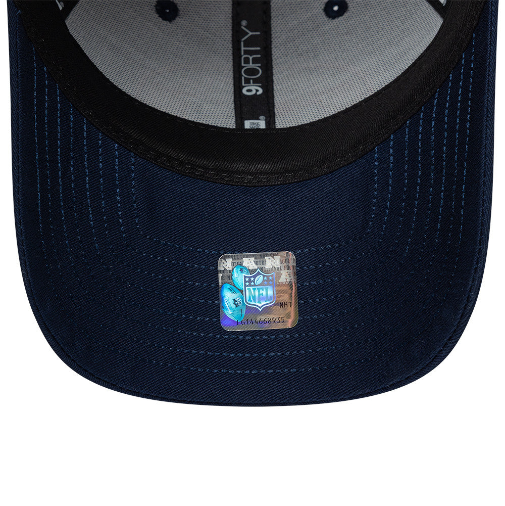 New England Patriots New Era 2026 München Game 9FORTY Snapback NFL Cap Navy Blau