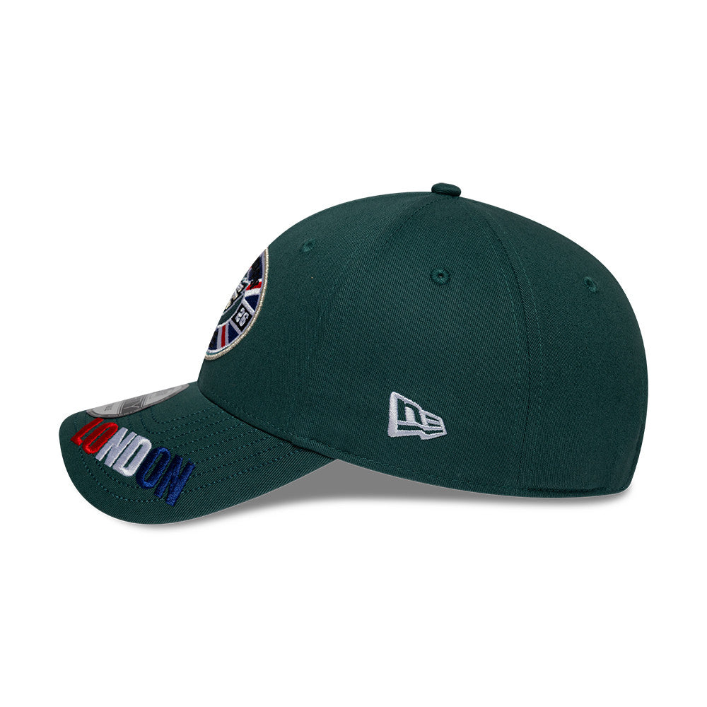 Philadelphia Eagles New Era 2026 London Game 9FORTY Snapback NFL Cap Grün