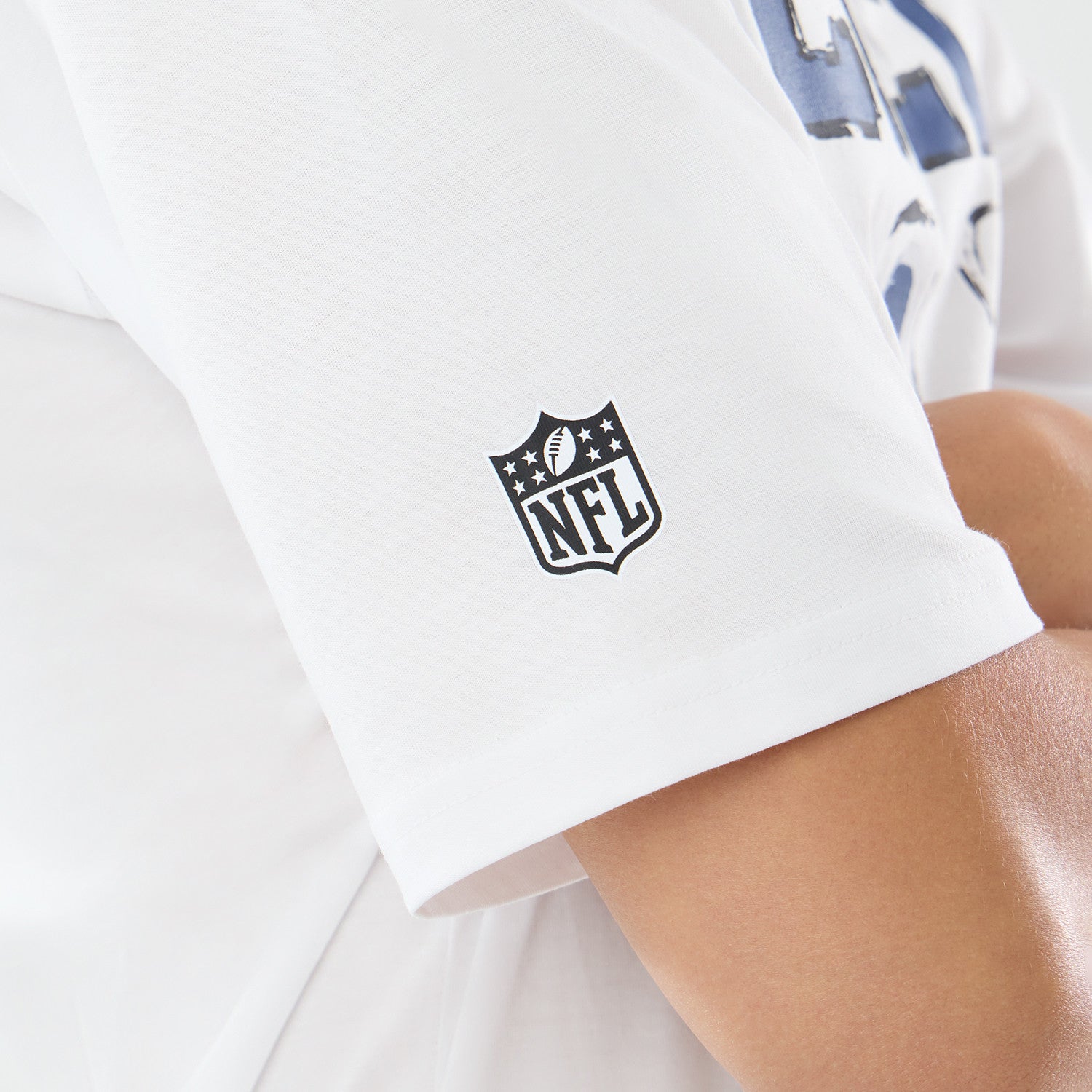Indianapolis Colts New Era 2026 London Game Backprint NFL T-Shirt Weiß