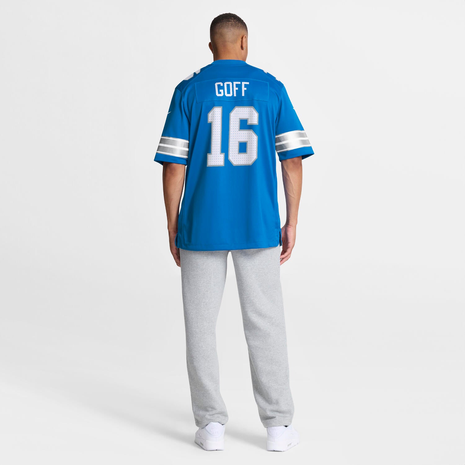 Jared Goff #16 Detroit Lions Nike Home NFL Trikot Blau