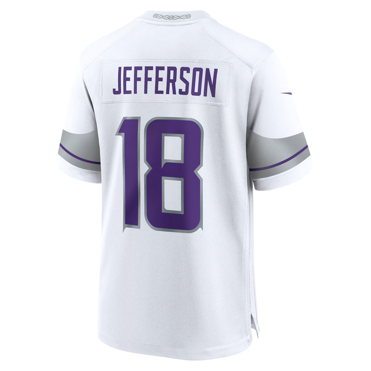Justin Jefferson #18 Minnesota Vikings Winter Warrior Nike Game NFL Trikot Weiß