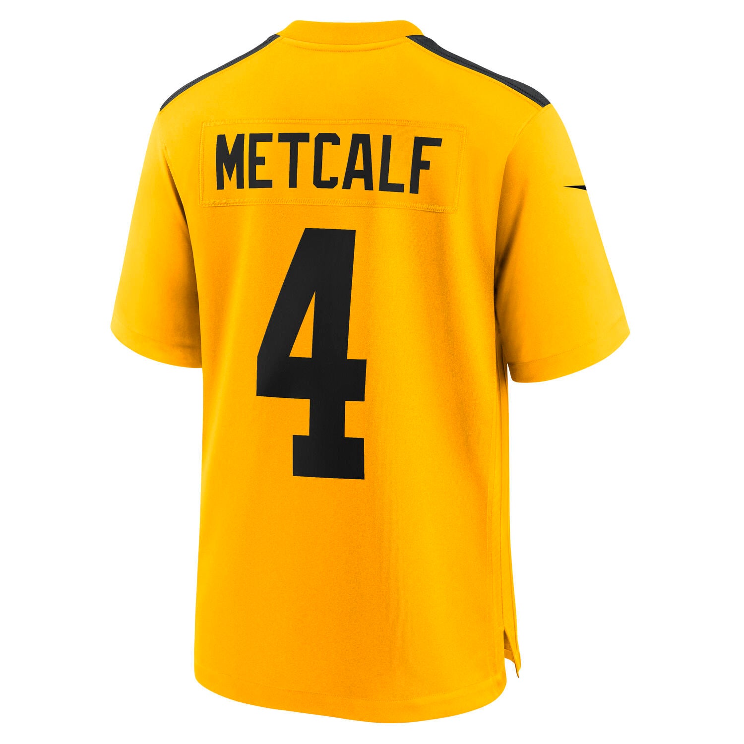 DK Metcalf #4 Pittsburgh Steelers 1933 Throwback Nike NFL Trikot Gelb
