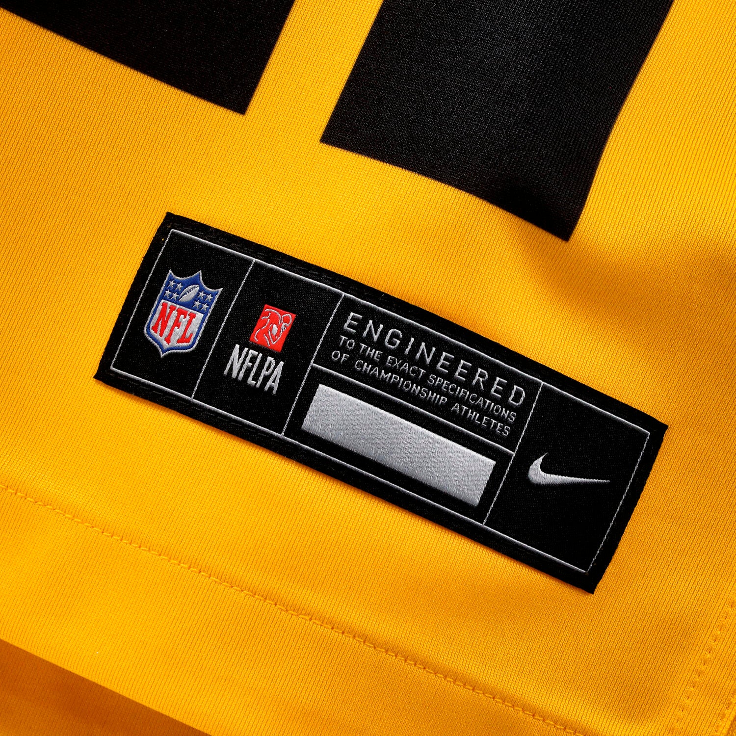 DK Metcalf #4 Pittsburgh Steelers 1933 Throwback Nike NFL Trikot Gelb