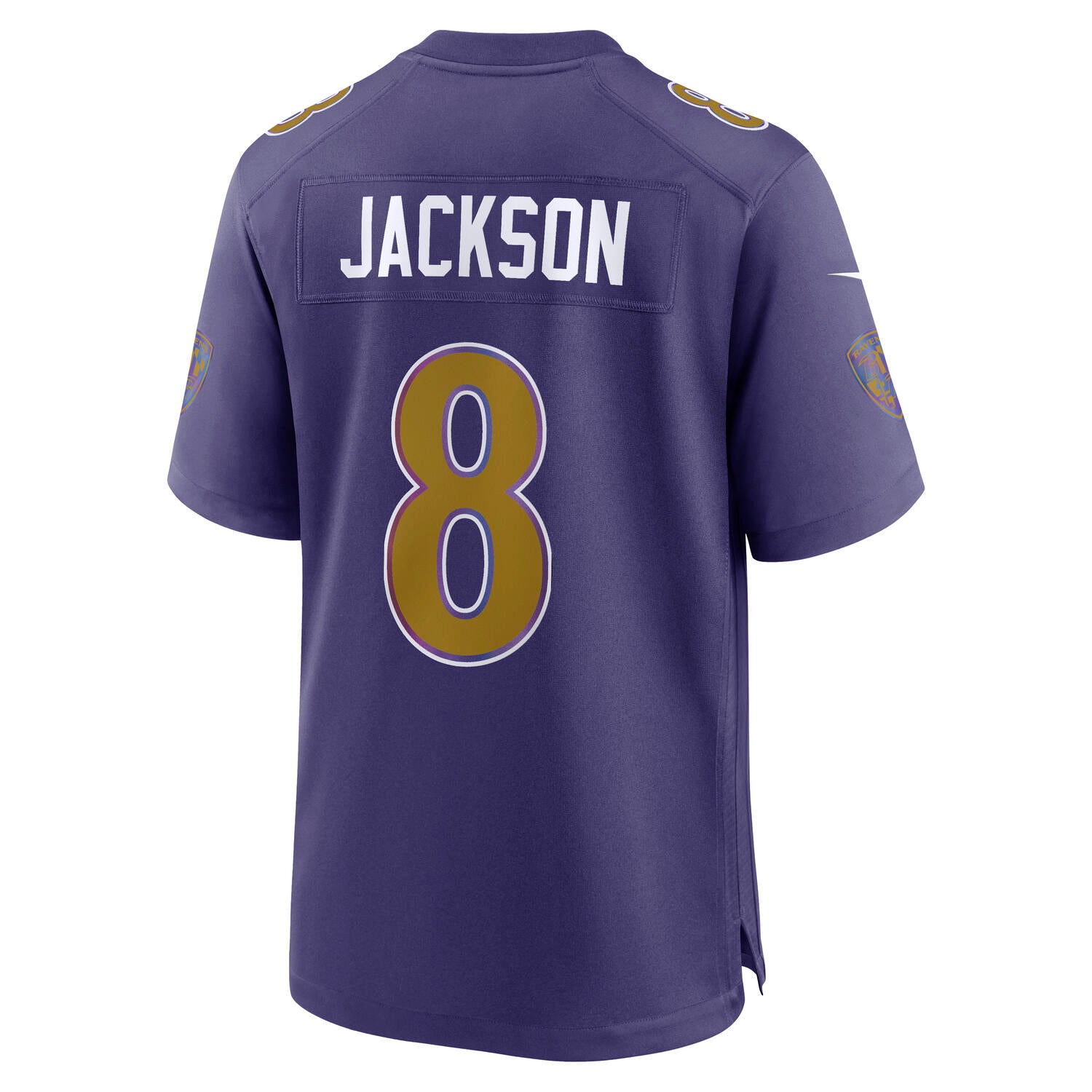 Lamar Jackson #8 Baltimore Ravens 2026 Nike Alternate 2 NFL Trikot Lila