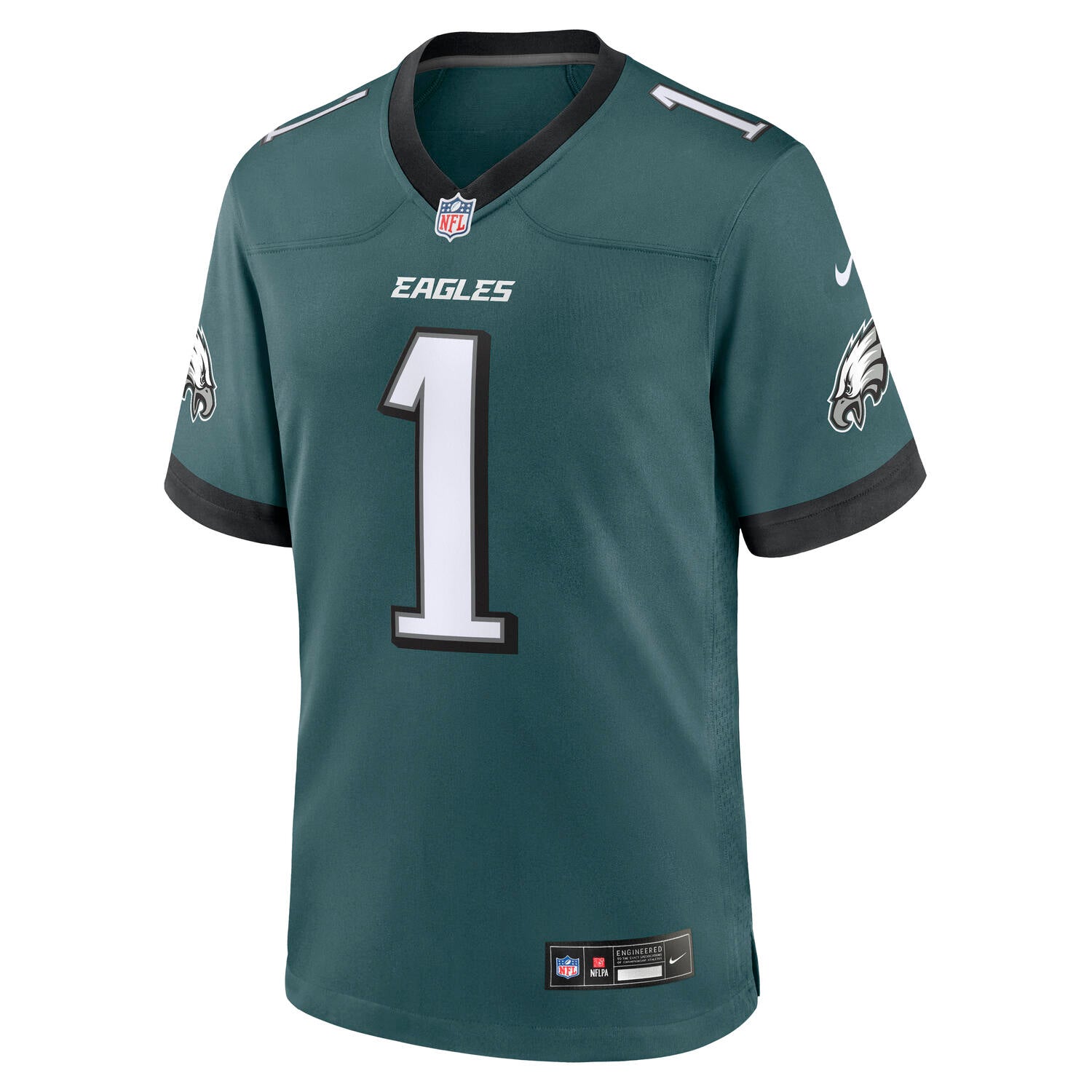 Jalen Hurts #1 Philadelphia Eagles 2026 Home Nike NFL Trikot Grün