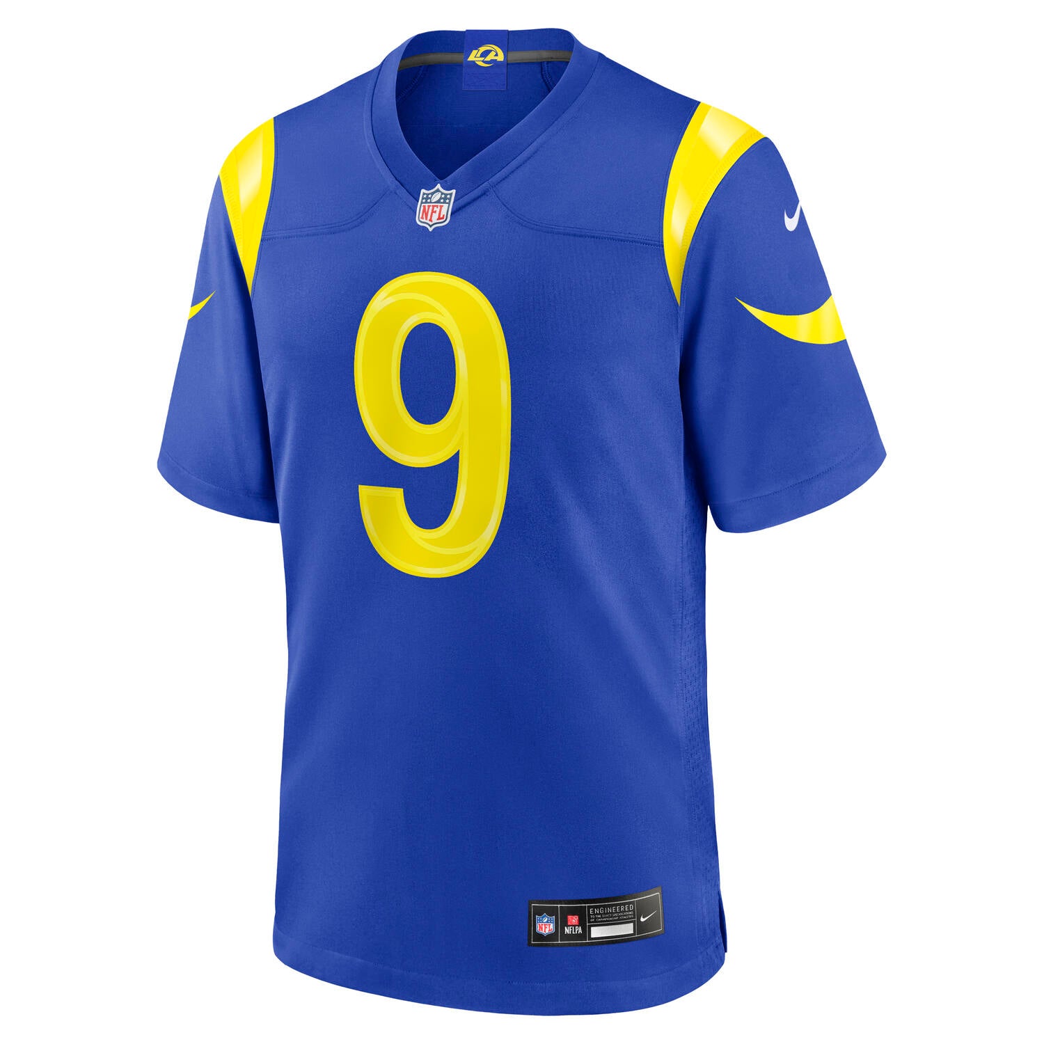 Matthew Stafford #9 Los Angeles Rams 2026 Home Nike NFL Trikot Blau