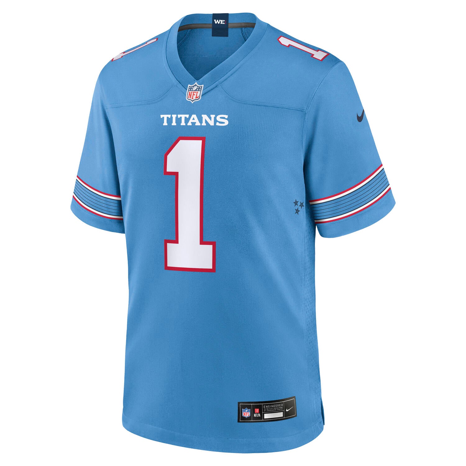 Cam Ward #1 Tennessee Titans 2026 Home Nike NFL Trikot Blau