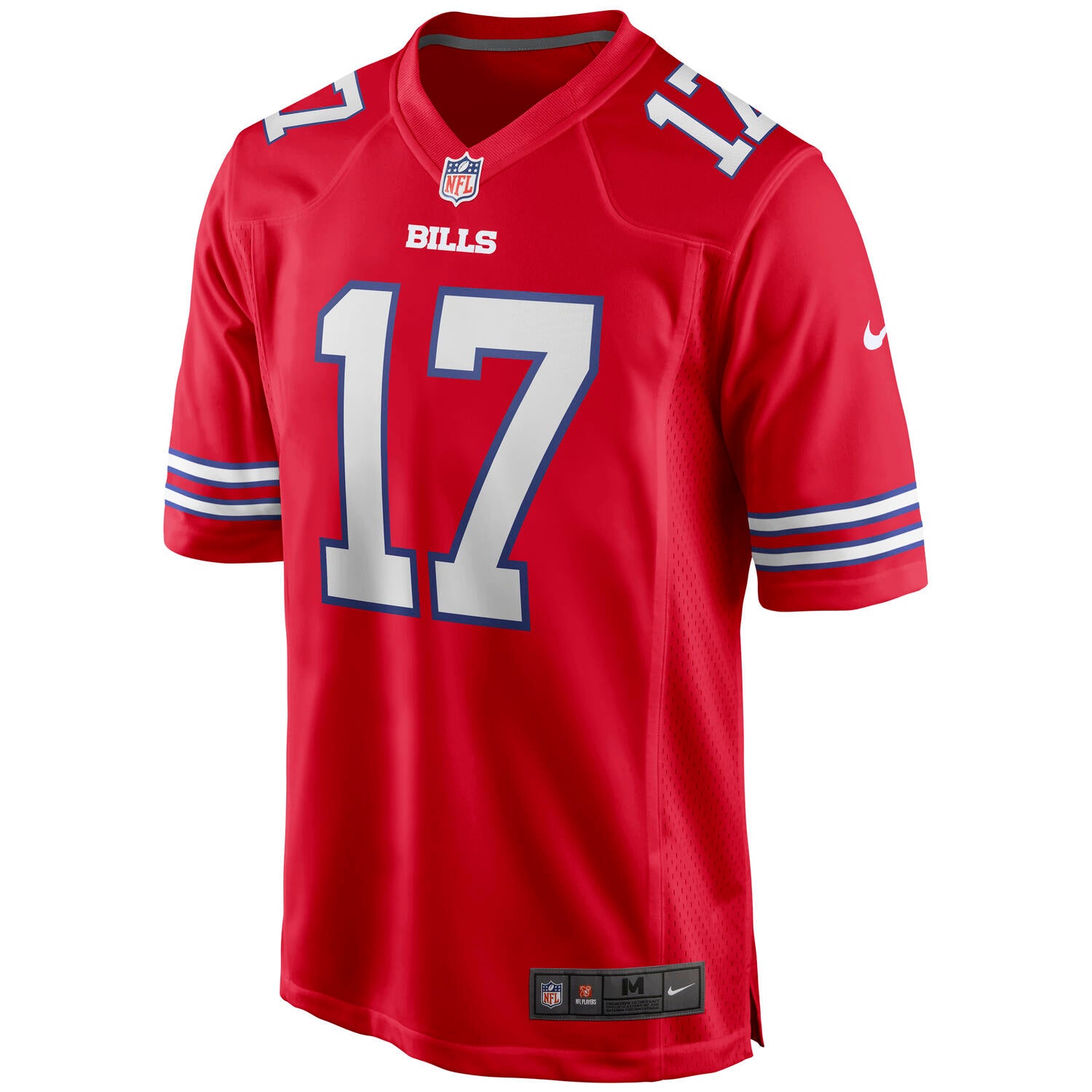 Josh Allen #17 Buffalo Bills Altrenate 2 Nike NFL Trikot Rot