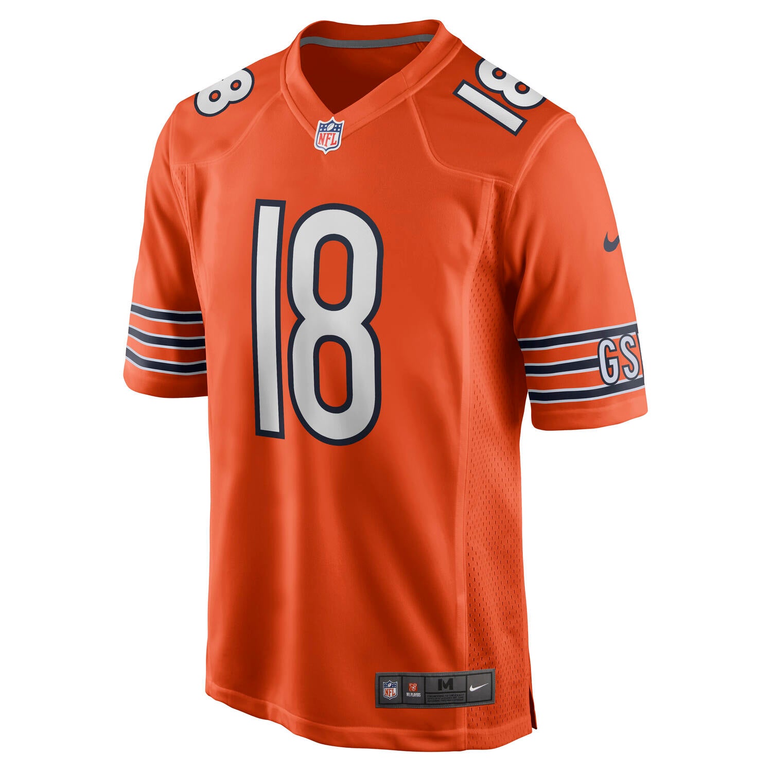 Caleb Williams #18 Chicago Bears Alternate Nike NFL Trikot Orange