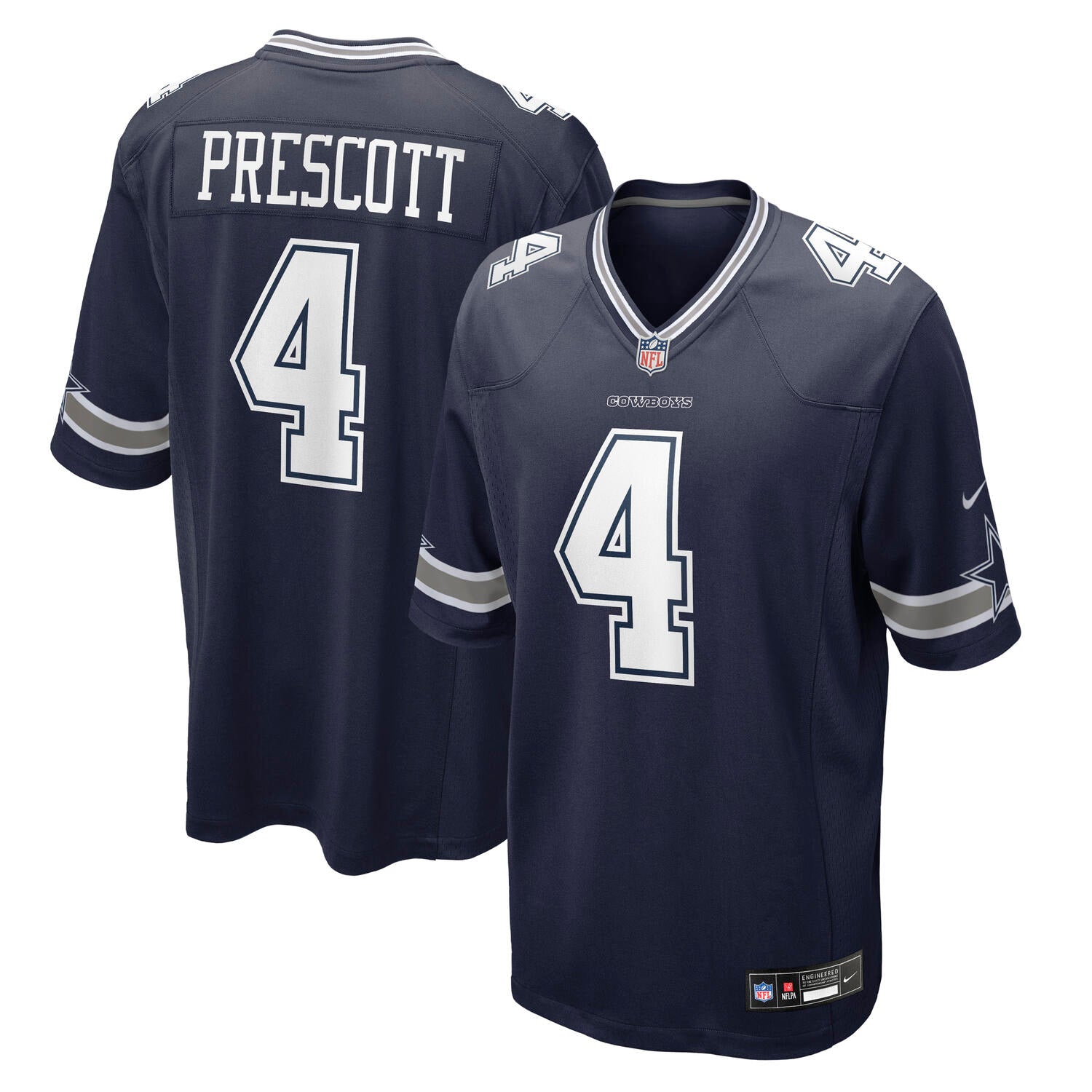 Dak Prescott #4 Dallas Cowboys Nike Home NFL Trikot Navy Blau