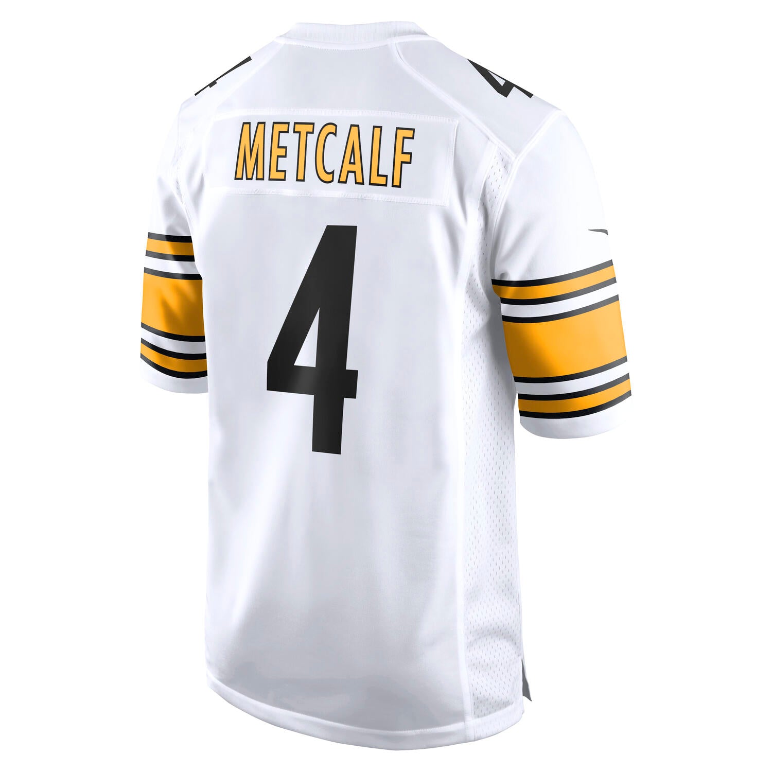 DK Metcalf #4 Pittsburgh Steelers Road Nike NFL Trikot Weiß