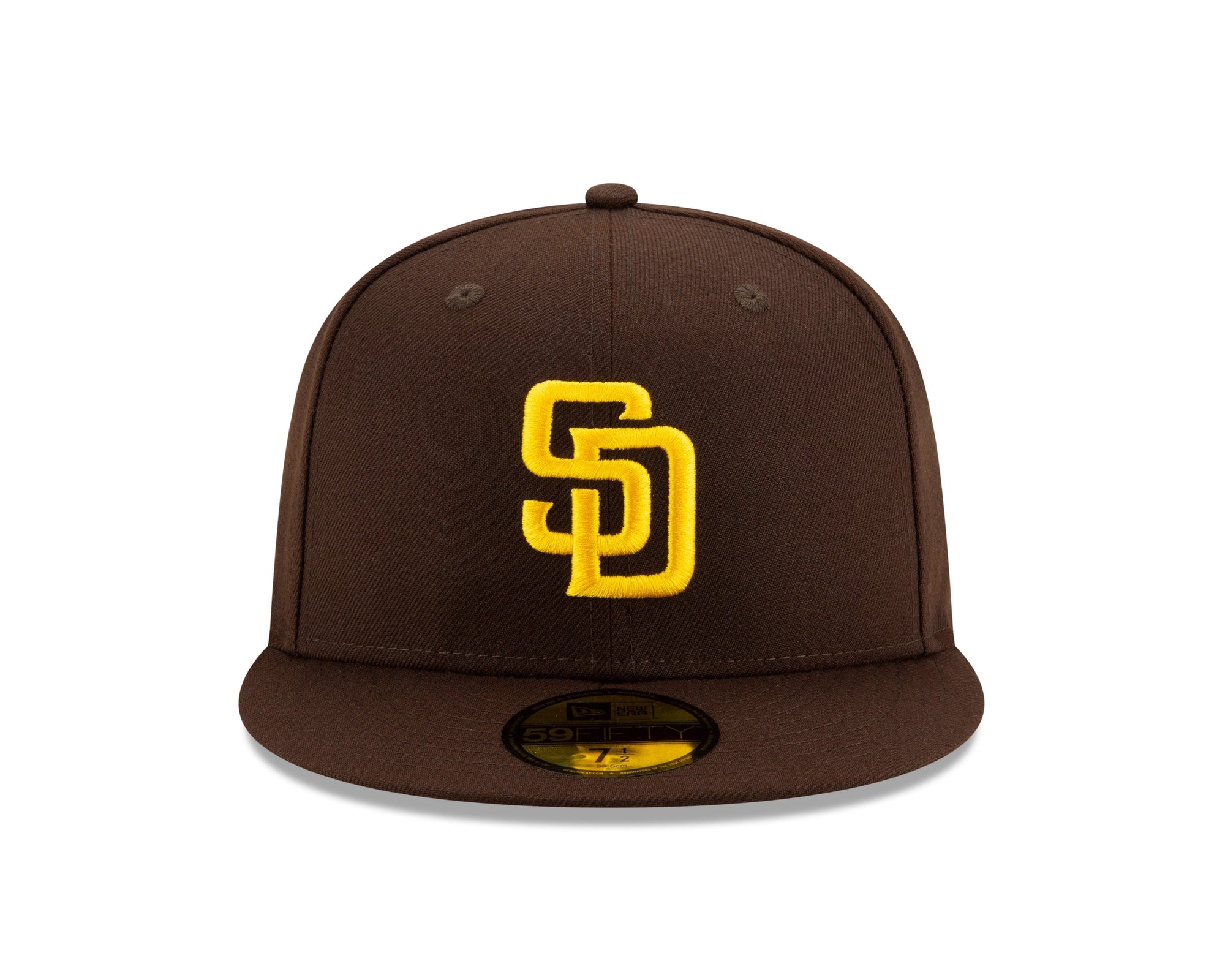 San Diego Padres New Era Authentic On Field Game 59FIFTY MLB Cap Braun - STADIUMDREAMS