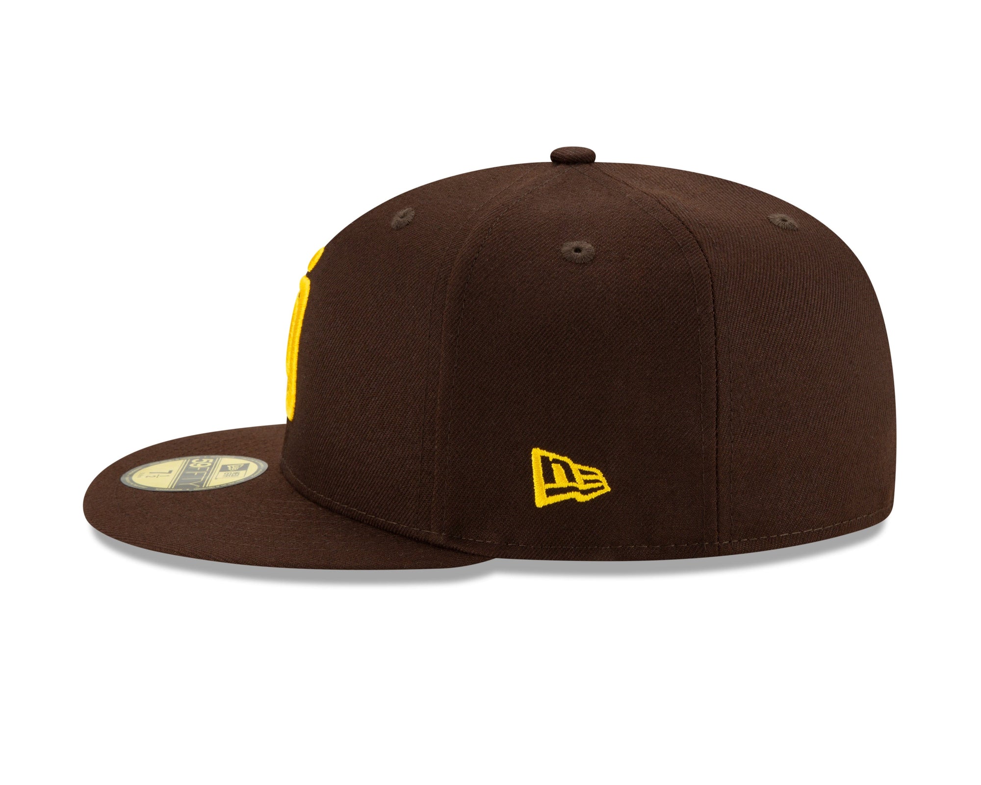 San Diego Padres New Era Authentic On Field Game 59FIFTY MLB Cap Braun - STADIUMDREAMS