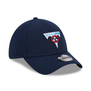 Tennessee Titans NFL New Era City Originals 39Thirty Flex Fit Cap Navy - STADIUMDREAMS