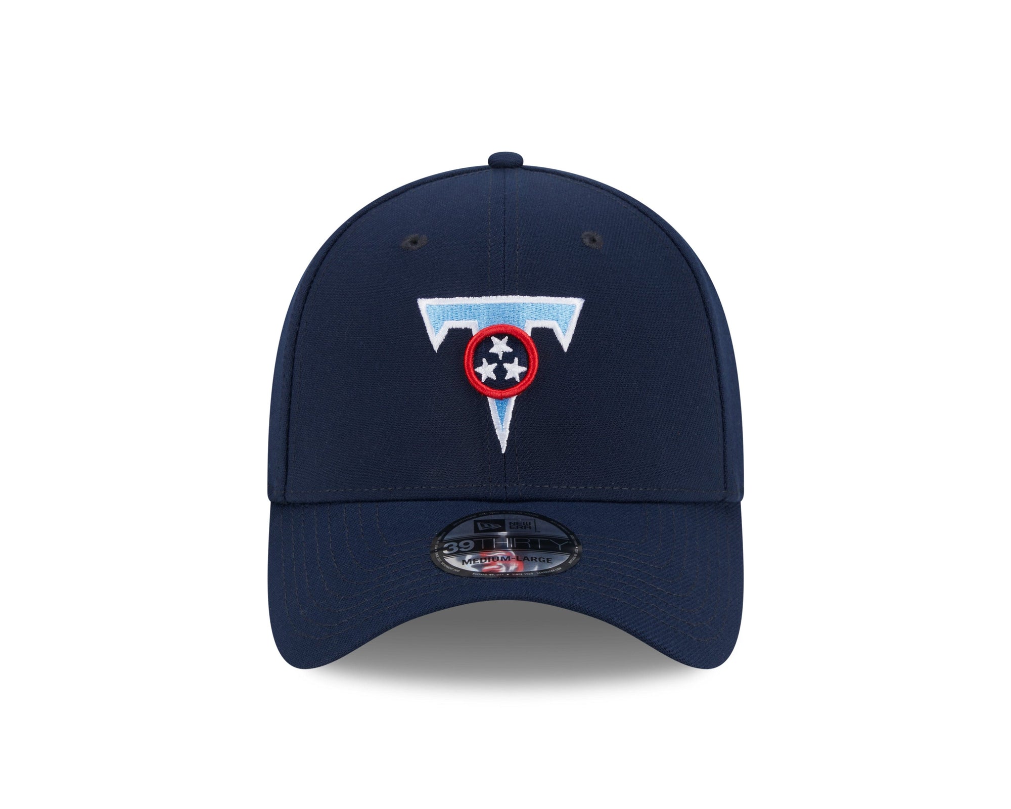 Tennessee Titans NFL New Era City Originals 39Thirty Flex Fit Cap Navy - STADIUMDREAMS