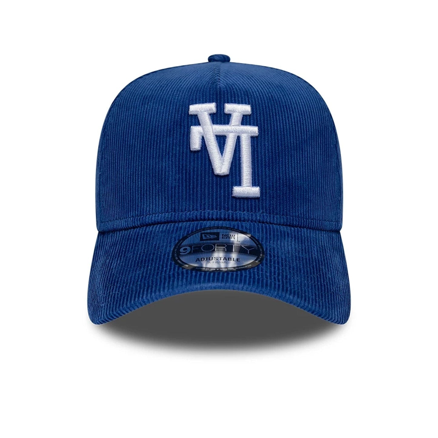 Los Angeles Dodgers Cord Upside Down New Era 9FORTY A-Frame MLB Cap Blau StadiumDreams Exclusive