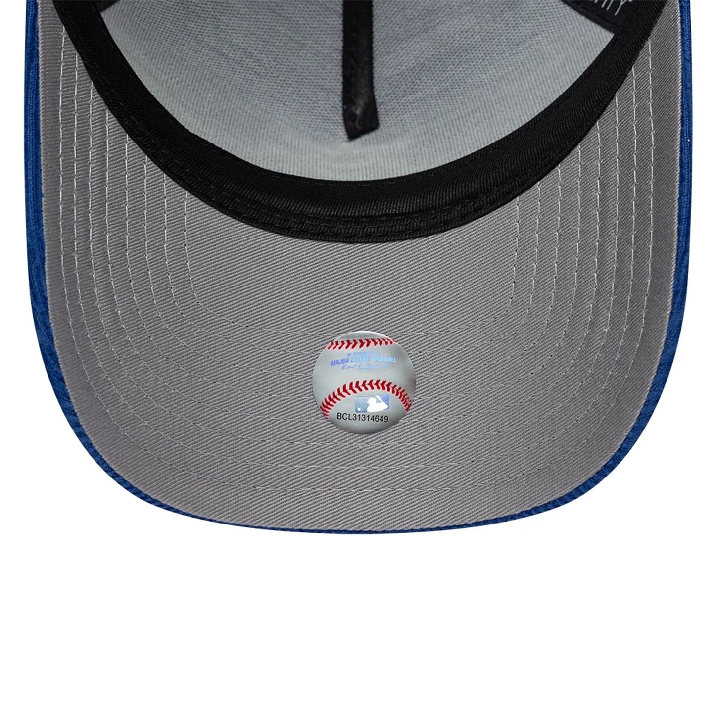 Los Angeles Dodgers Cord Upside Down New Era 9FORTY A-Frame MLB Cap Blau StadiumDreams Exclusive