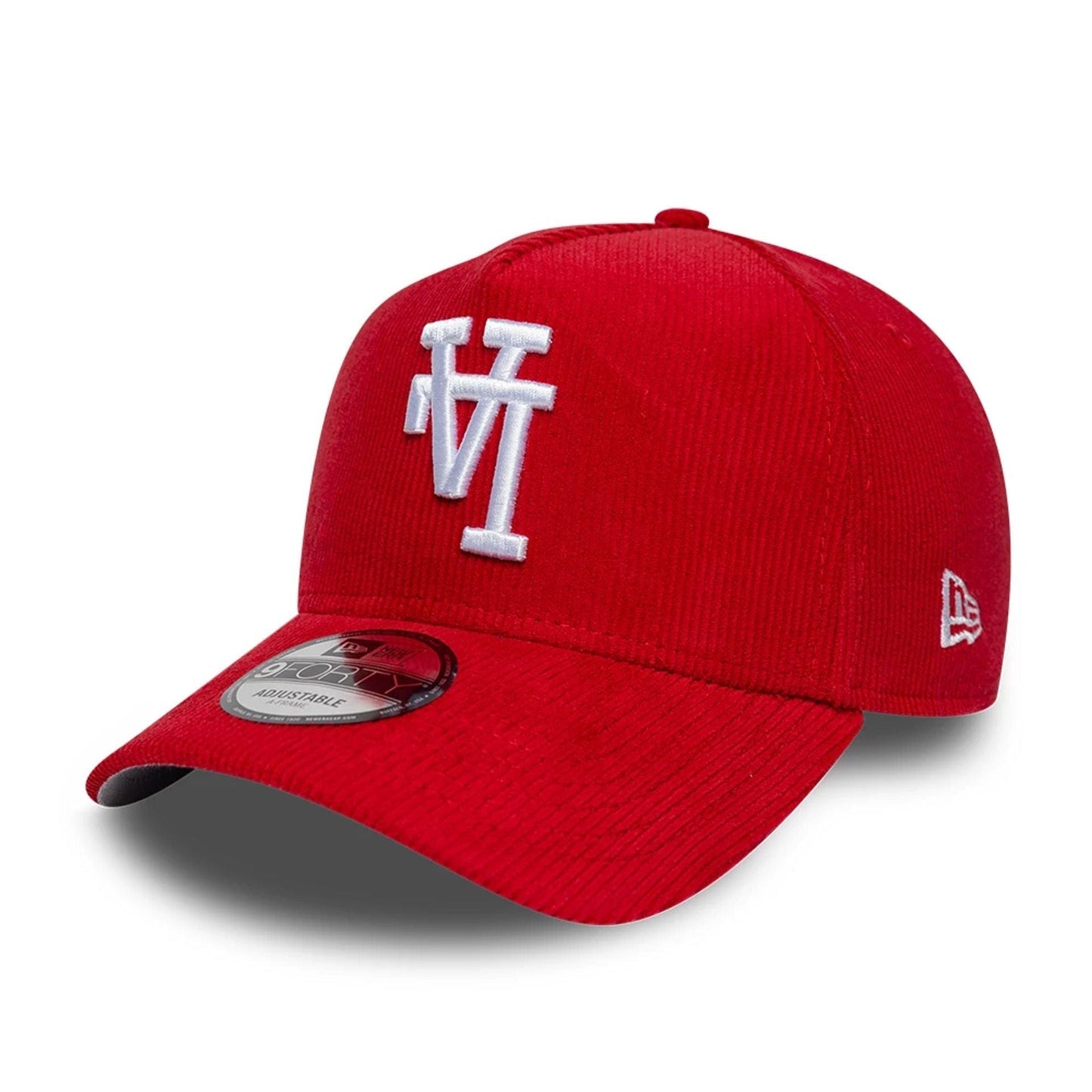 Los Angeles Dodgers Cord Upside Down New Era 9FORTY A-Frame MLB Cap Rot StadiumDreams Exclusive