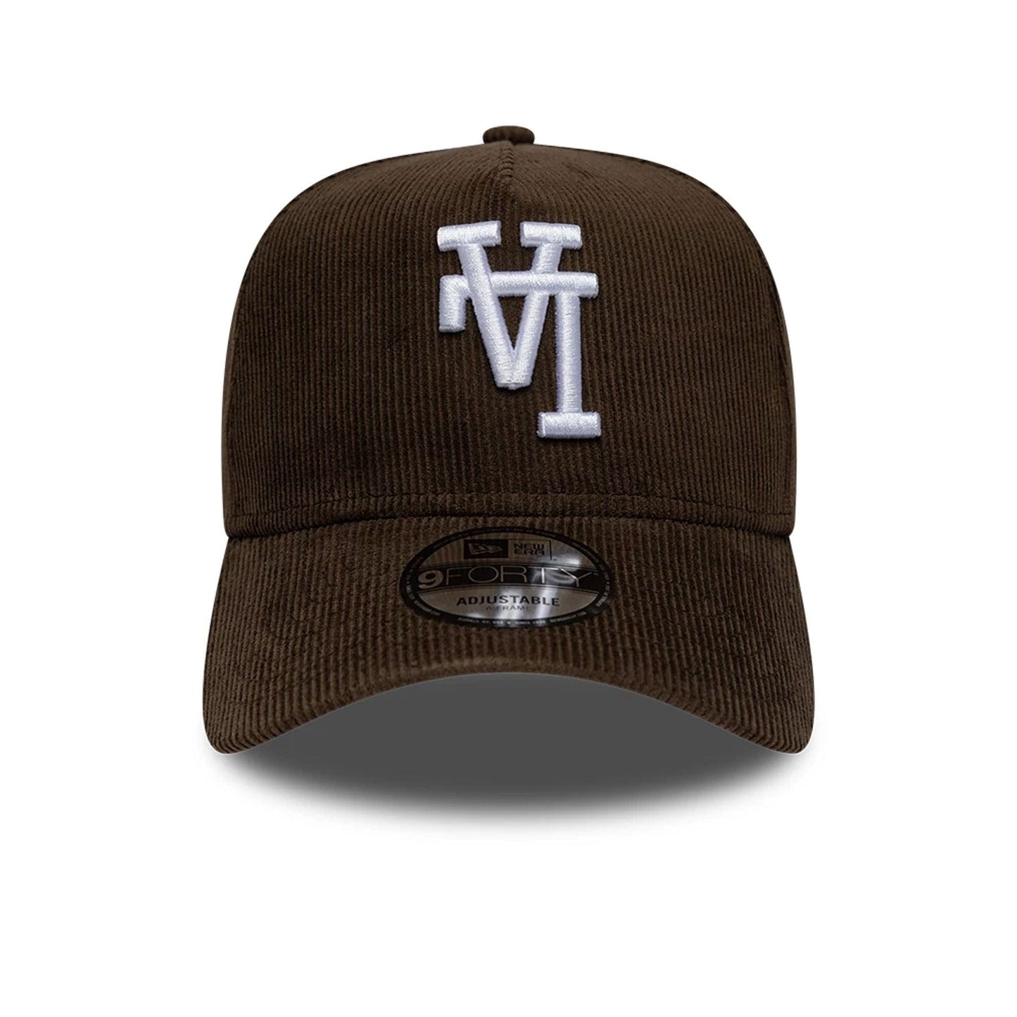 Los Angeles Dodgers Cord Upside Down New Era 9FORTY A-Frame MLB Cap Braun StadiumDreams Exclusive