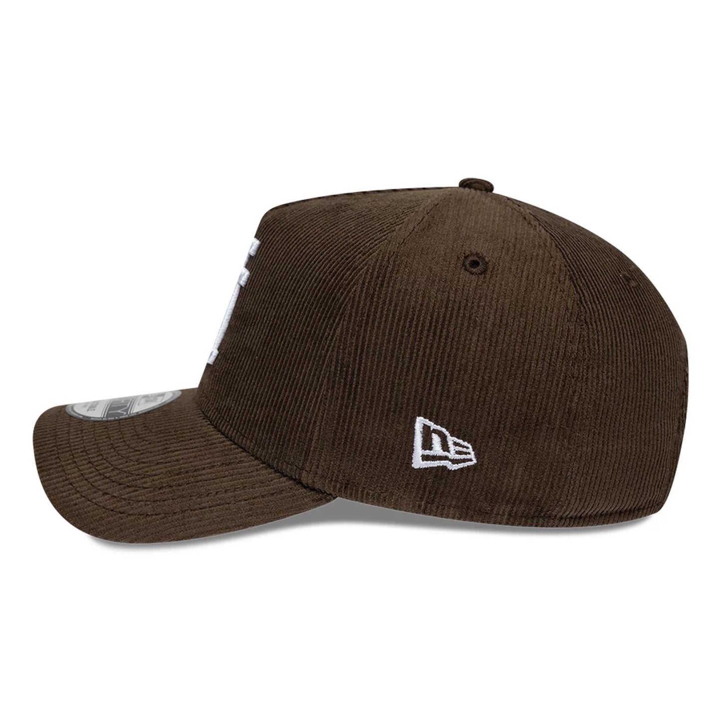 Los Angeles Dodgers Cord Upside Down New Era 9FORTY A-Frame MLB Cap Braun StadiumDreams Exclusive