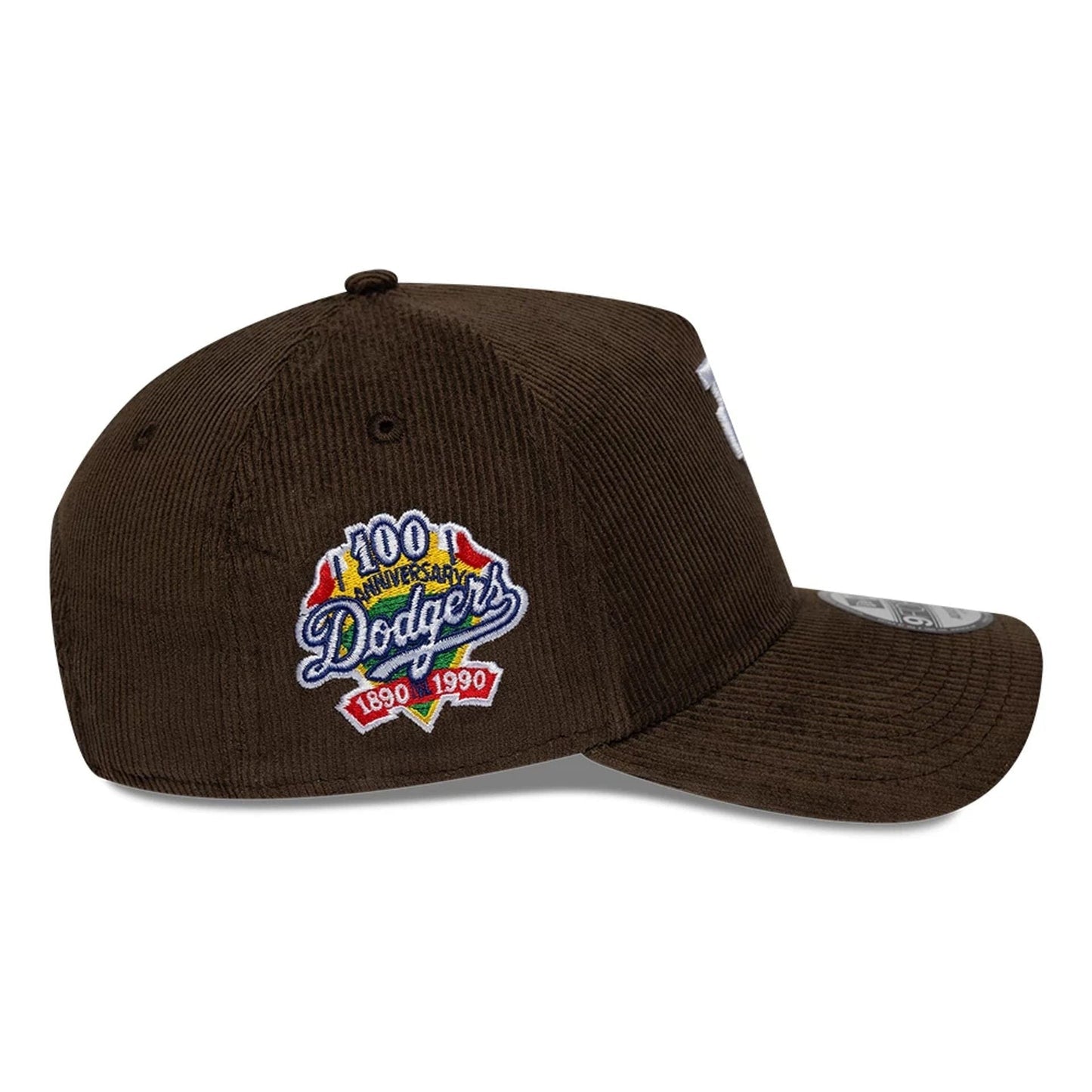 Los Angeles Dodgers Cord Upside Down New Era 9FORTY A-Frame MLB Cap Braun StadiumDreams Exclusive
