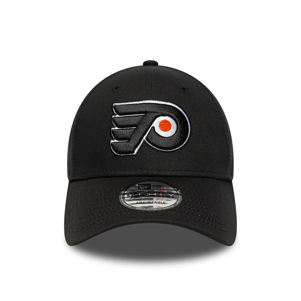 Philadelphia Flyers New Era 9FORTY Adjustable Snapback NHL Cap Schwarz