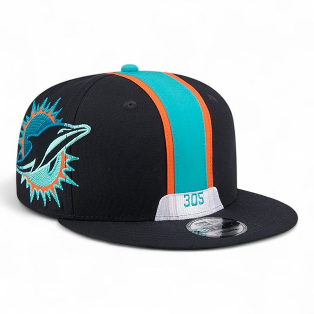 Miami Dolphins New Era 2025 Rivalries LIMITED Helmet Pack 9FIFTY NFL Cap Navy Blau