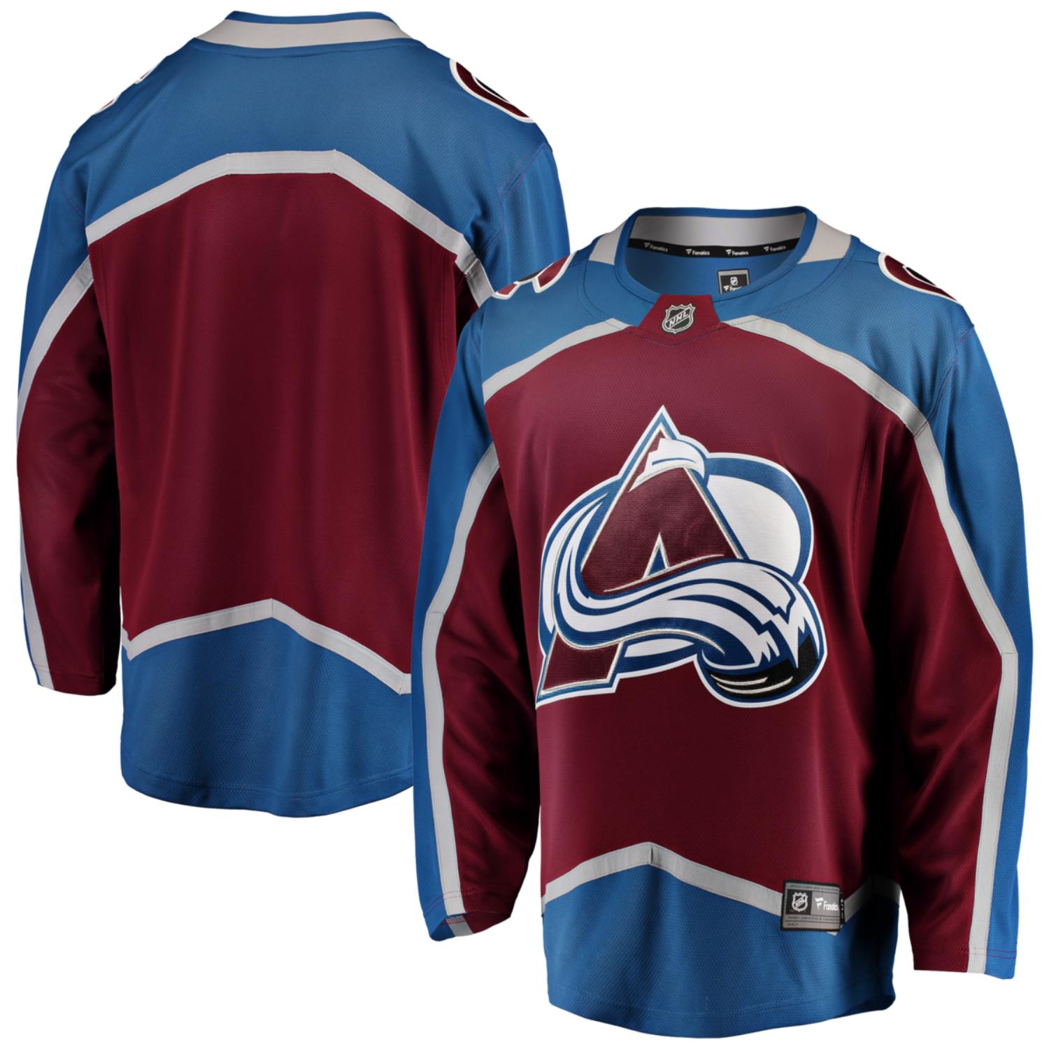 Colorado Avalanche NHL Trikot Fanatics Home Breakaway Rot - STADIUMDREAMS