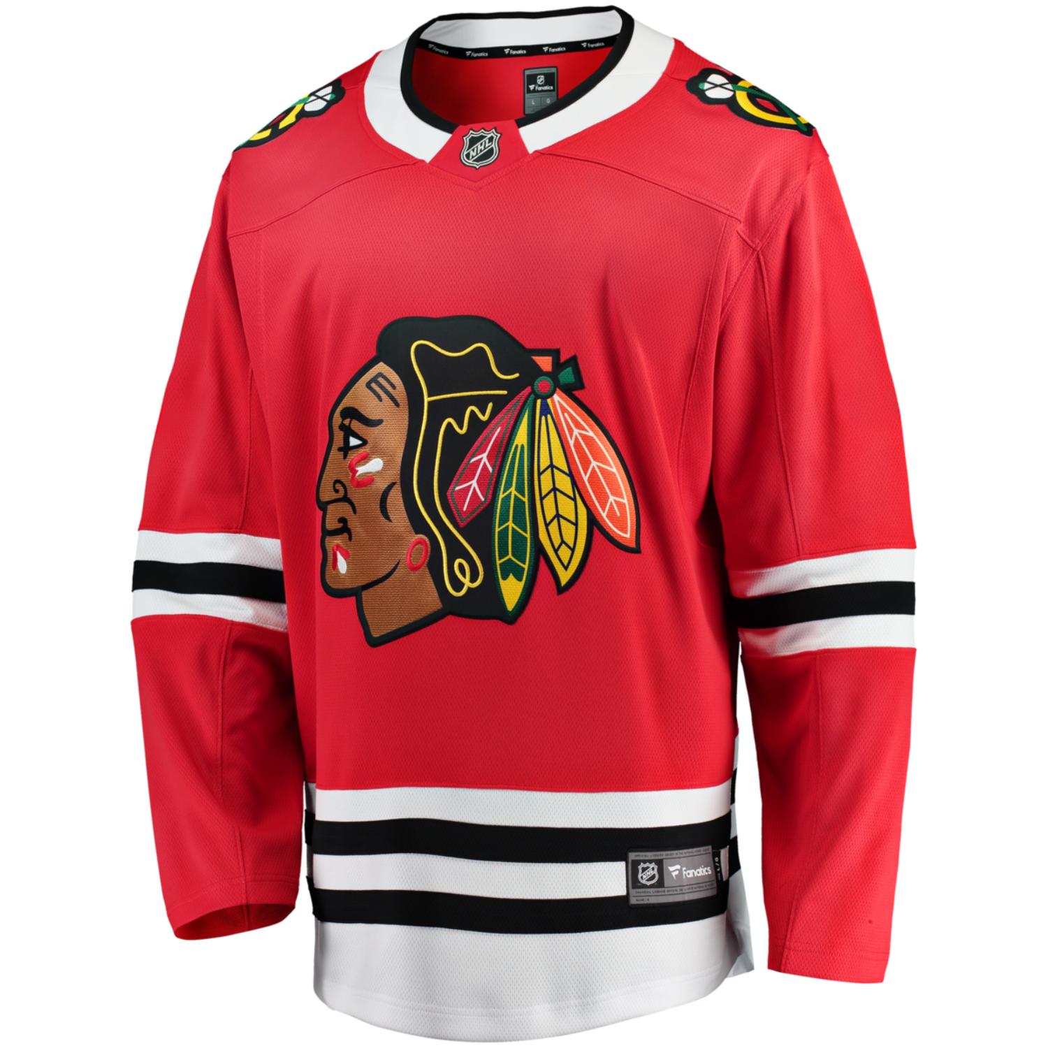 Chicago Blackhawks NHL Trikot Fanatics Home Breakaway Rot - STADIUMDREAMS