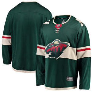 Minnesota Wild NHL Trikot Fanatics Home Breakaway Grün - STADIUMDREAMS