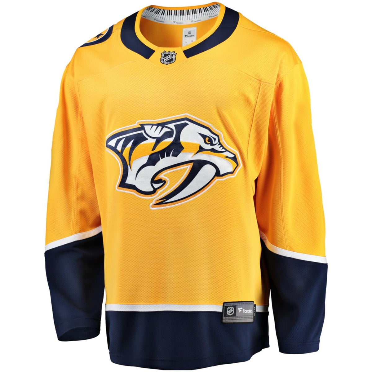 Nashville Predators NHL Trikot Fanatics Home Breakaway Gelb - STADIUMDREAMS