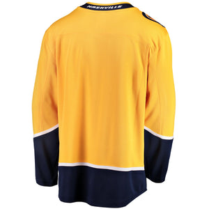 Nashville Predators NHL Trikot Fanatics Home Breakaway Gelb - STADIUMDREAMS