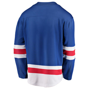 New York Rangers NHL Trikot Fanatics Home Breakaway Blau - STADIUMDREAMS