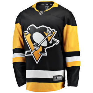 Pittsburgh Penguins NHL Trikot Fanatics Home Breakaway Schwarz - STADIUMDREAMS