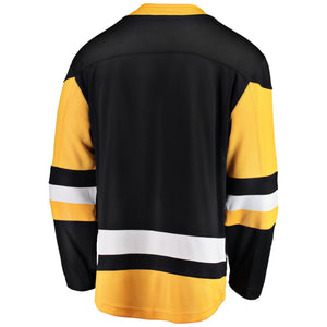 Pittsburgh Penguins NHL Trikot Fanatics Home Breakaway Schwarz - STADIUMDREAMS