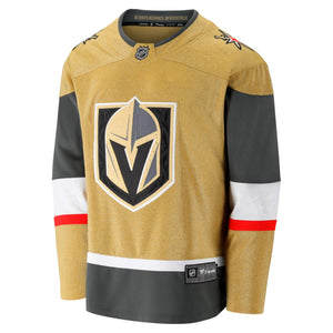 Vegas Golden Knights NHL Trikot Fanatics Home Breakaway Gold - STADIUMDREAMS