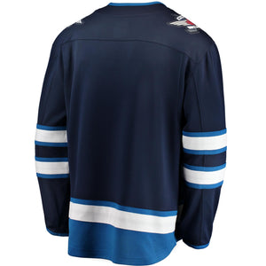 Winnipeg Jets NHL Trikot Fanatics Home Breakaway Navy - STADIUMDREAMS