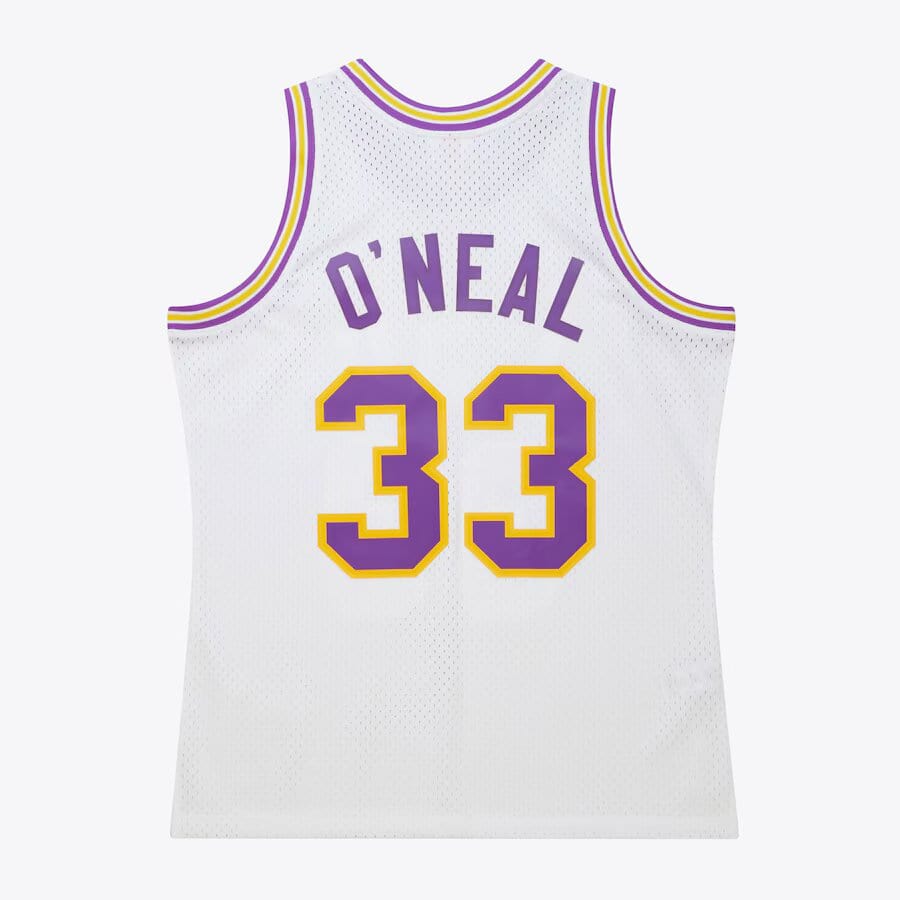 Shaquille O'Neal #33 LSU Tigers Mitchell & Ness NCAA Swingman Trikot 1990 Weiß - STADIUMDREAMS