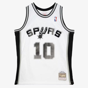 Dennis Rodman #10 San Antonio Spurs Mitchell & Ness NBA Swingman Trikot 1993 Weiß - STADIUMDREAMS