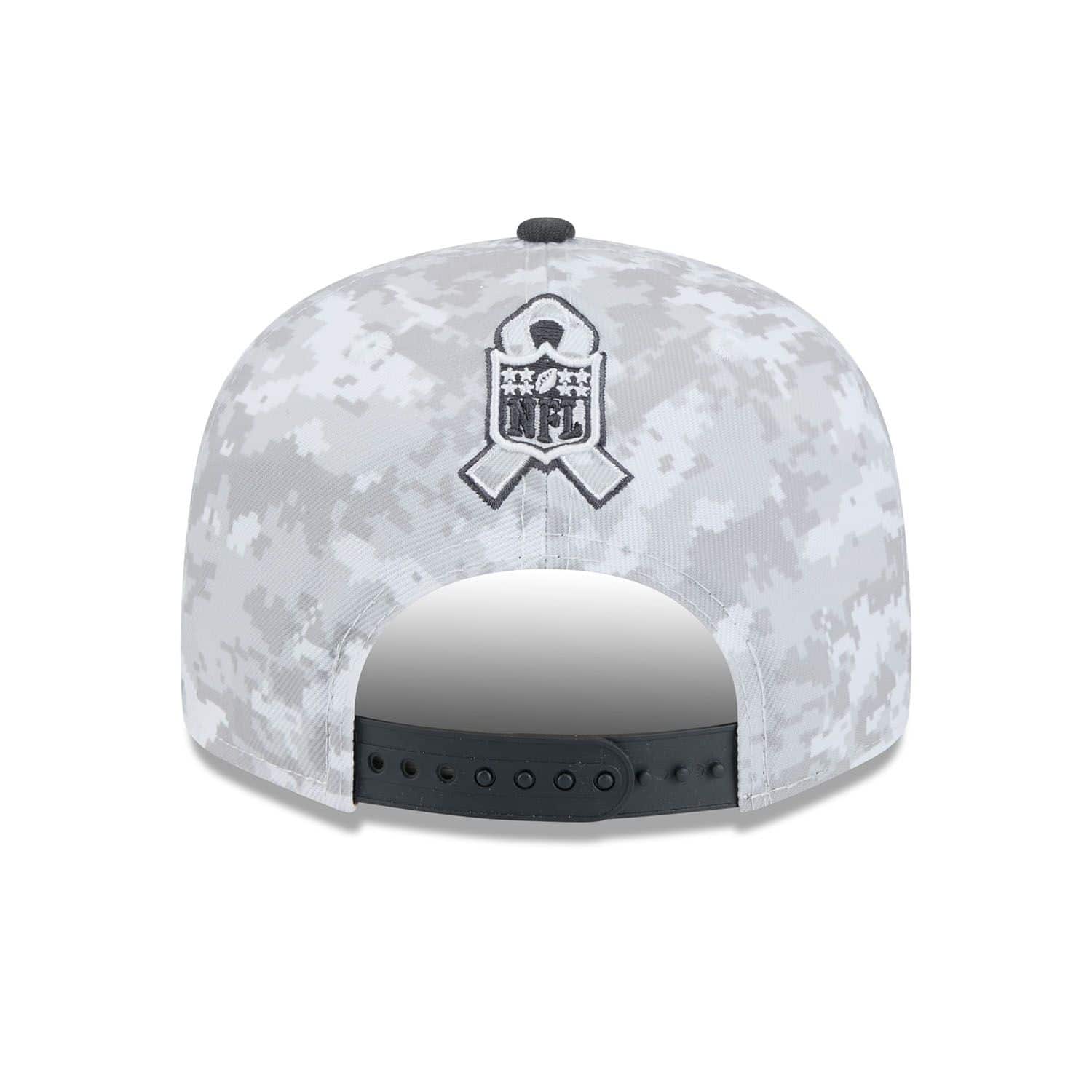 San Francisco 49ers 2024 NFL Salute to Service New Era 9FIFTY Snapback Cap Weiß - STADIUMDREAMS